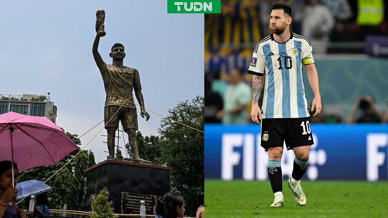 Estatua de Lionel Messi será removida por peligrosa