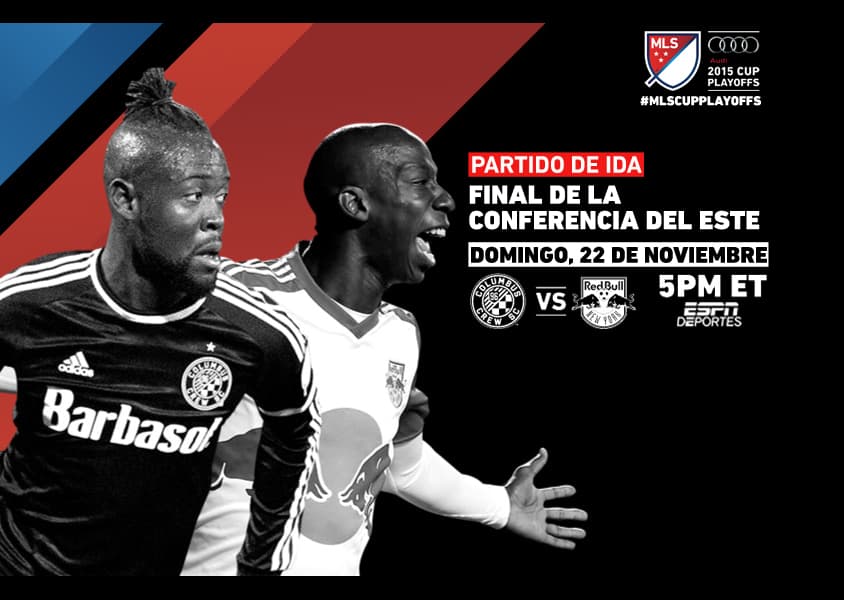 Columbus Crew y New York Red Bulls, un duelo de estilos para definir al mejor del Este