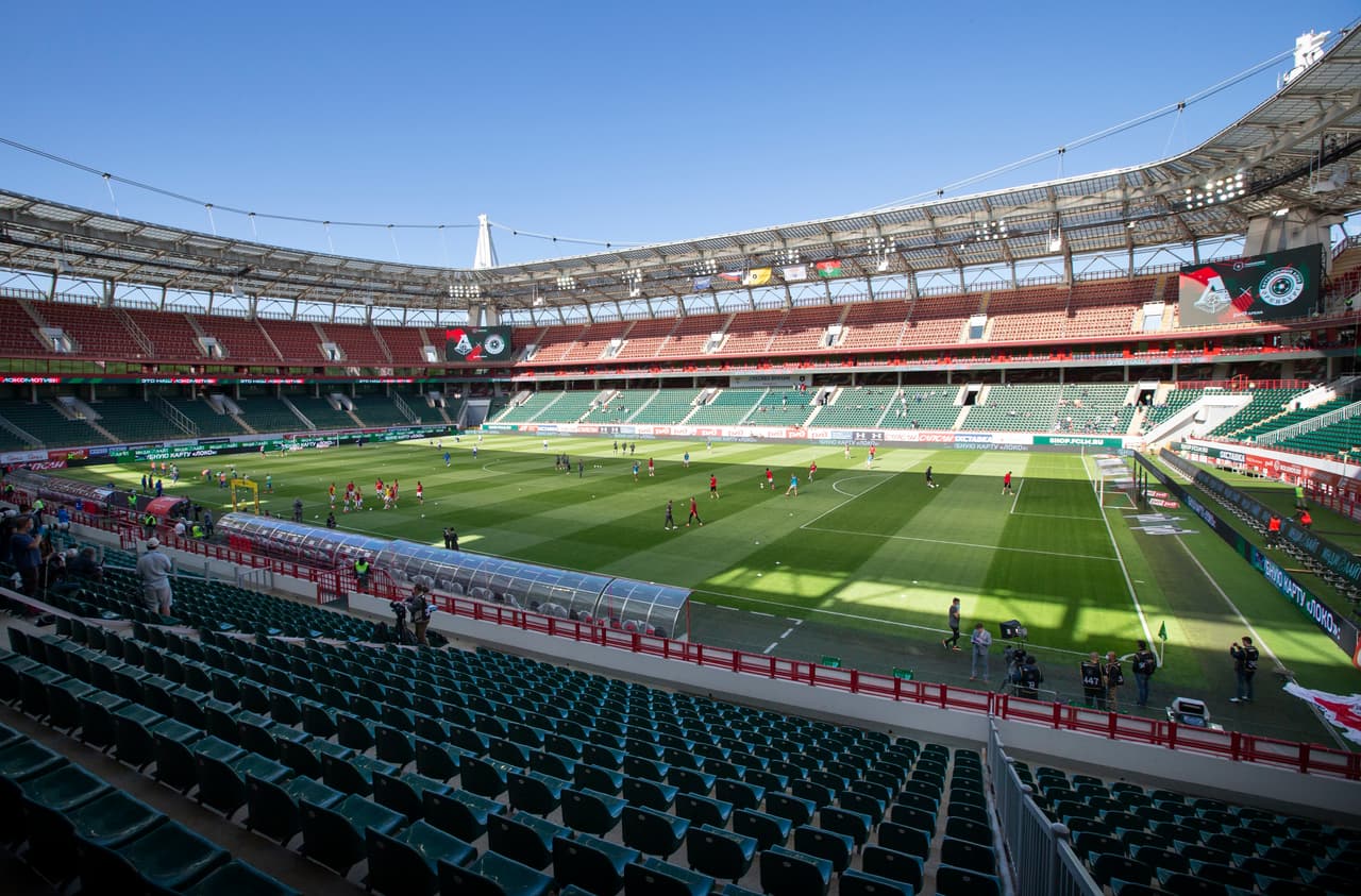 La liga rusa presenta nuevos contagios por coronavirus.