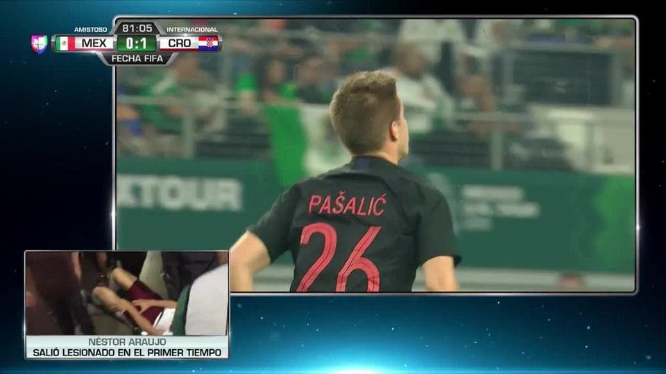 Tiro desviado de Mario Pasalic