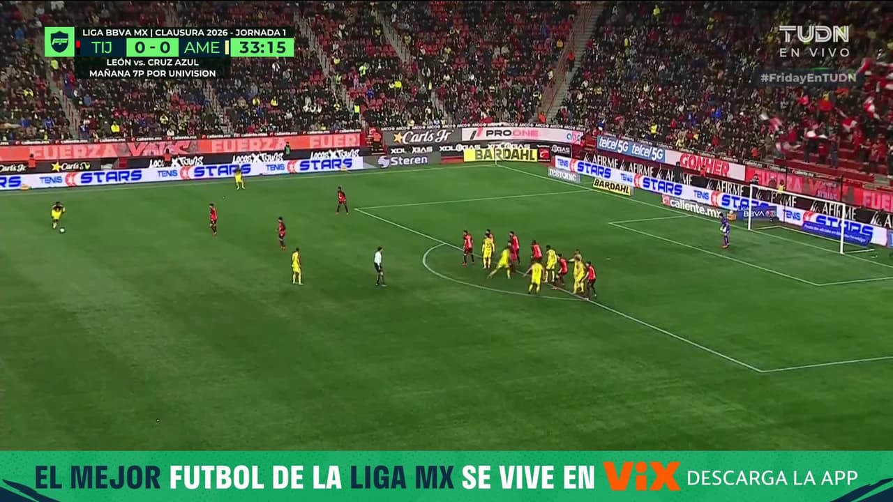 ¡Atajadón de Toño Rodríguez! América sigue intentando y quiere el primero