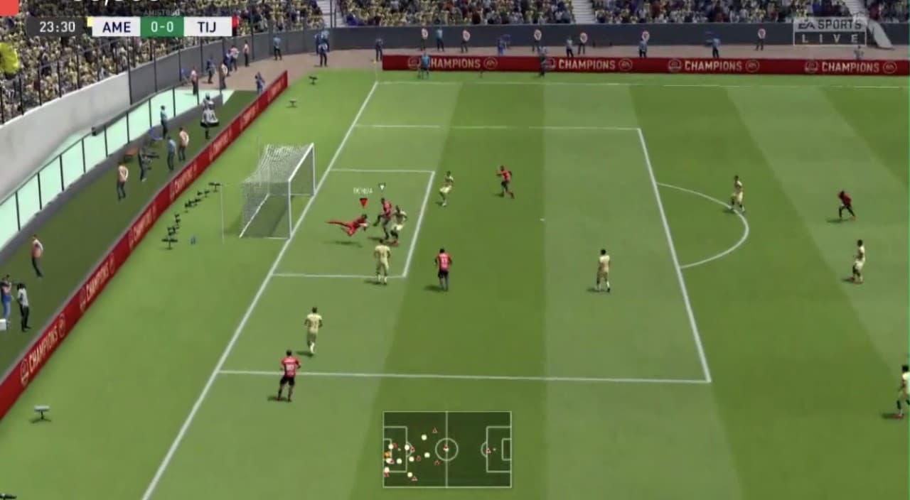 Santiago Cáseres cae en su debut de la eLiga MX frente a Miguel Barbieri, el americanista no encntó su juego y cayó 3-1 frente al xolaje.