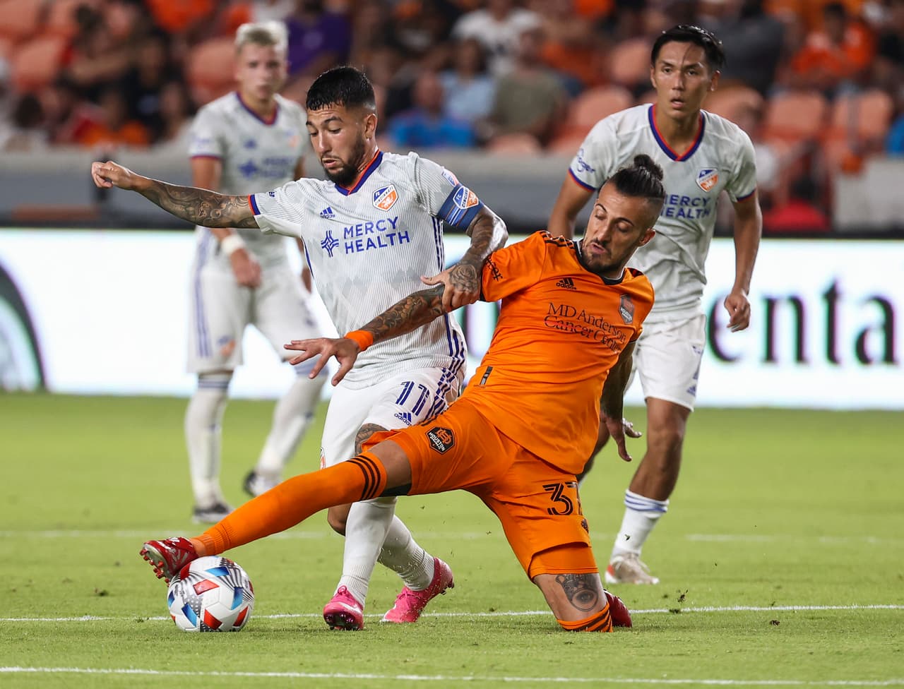 Empate 1-1 en Texas entre Houston Dynamo FC y FC Cincinnati.
<br>