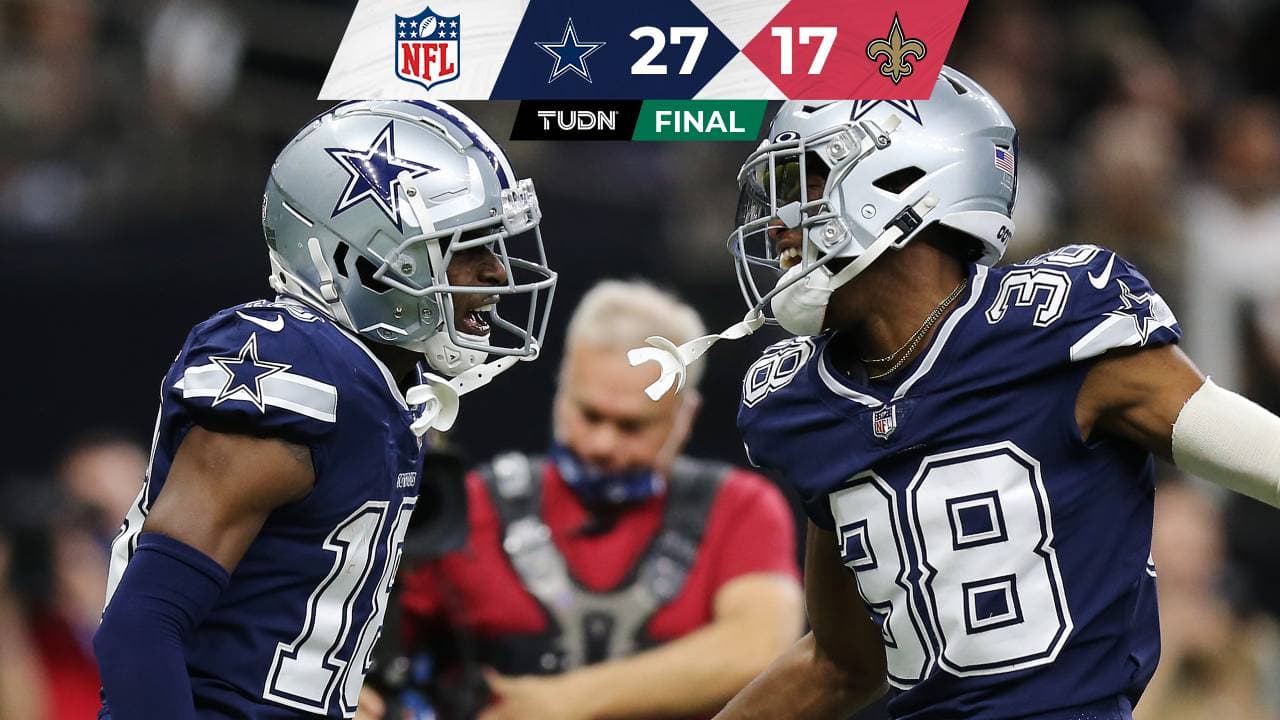 Dallas Cowboys corta la mala racha y vuelve a la victoria