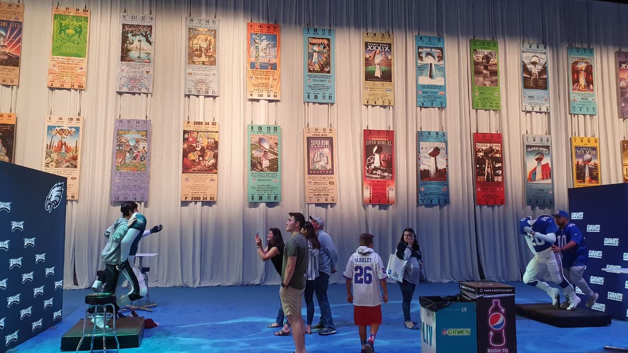 Falta menos de una semana para vivir la pasión del Super Bowl LIV entre Chiefs y 49ers pero la afición ya disfruta al máximo de la NFL Experience.