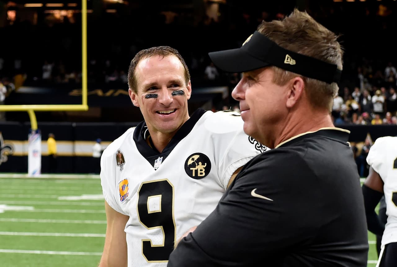 Drew Brees busca cerrar una brillante temporada con su segundo anillo de Super Bowl. Junto al entrenador de los Saints Sean Payton intentarán dejar en el camino a los Eagles.
