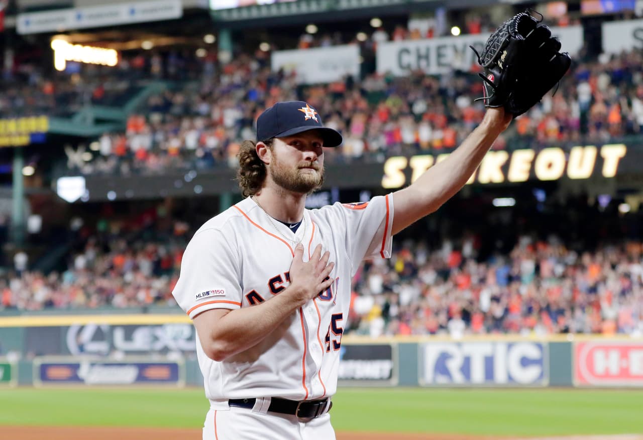 Gerrit Cole es el más efectivo de la Liga Americana con 2.50 de promedio.