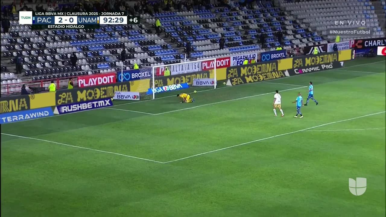 ¡GOOOL! Ignacio Pussetto anota para Pumas UNAM.