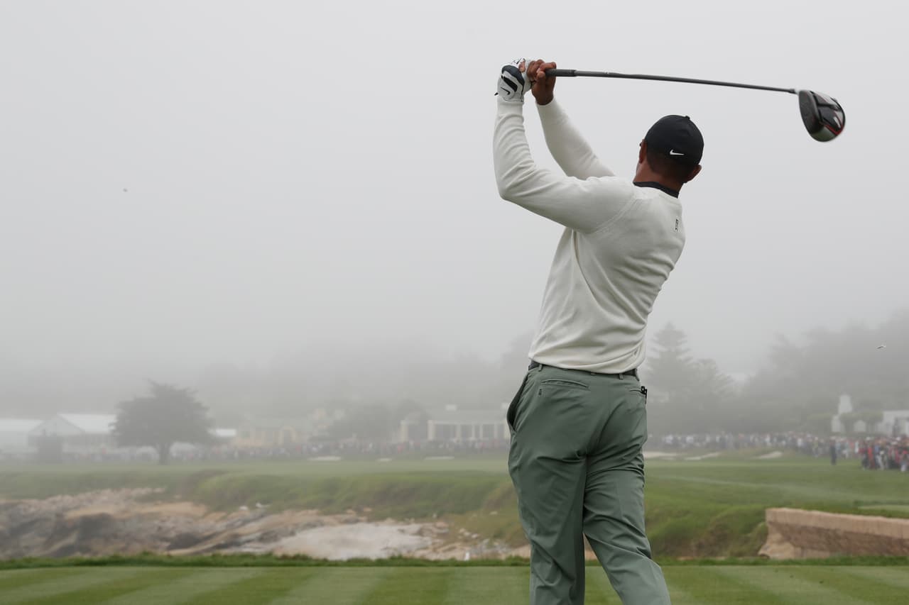 El estadounidense Tiger Woods se roba todas las miradas en el US Open de golf, tercer torneo de Grand Slam de ese deporte que se disputa del jueves al domingo en el Pebble Beach Golf Links.