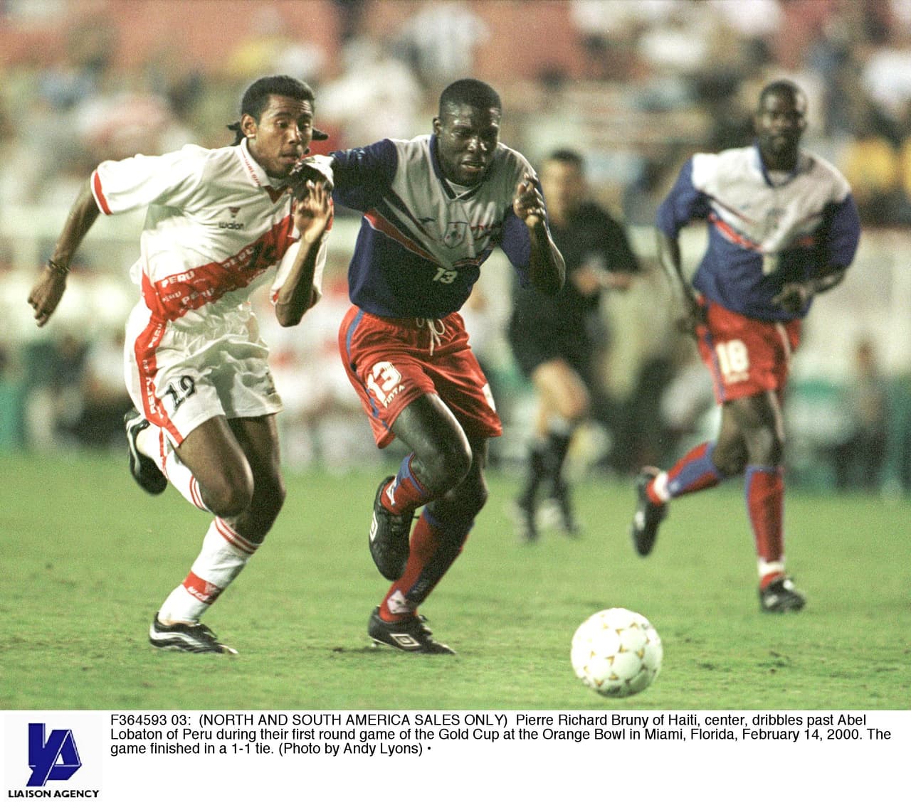 El último juego que disputaron fue el 23 de febrero del 2003, que sirvió a Perú para prepararse para la Copa América que se realizaría en su país en 2004. Disputado en la Ciudad de Lima, el conjunto local se impuso por 5-1 a Haití,