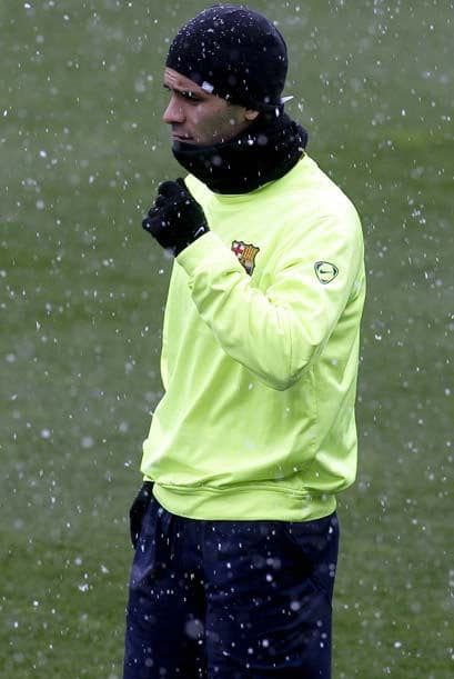 Miren nada más al mexicano Rafael Márquez, quien casi no podía ni moverse.