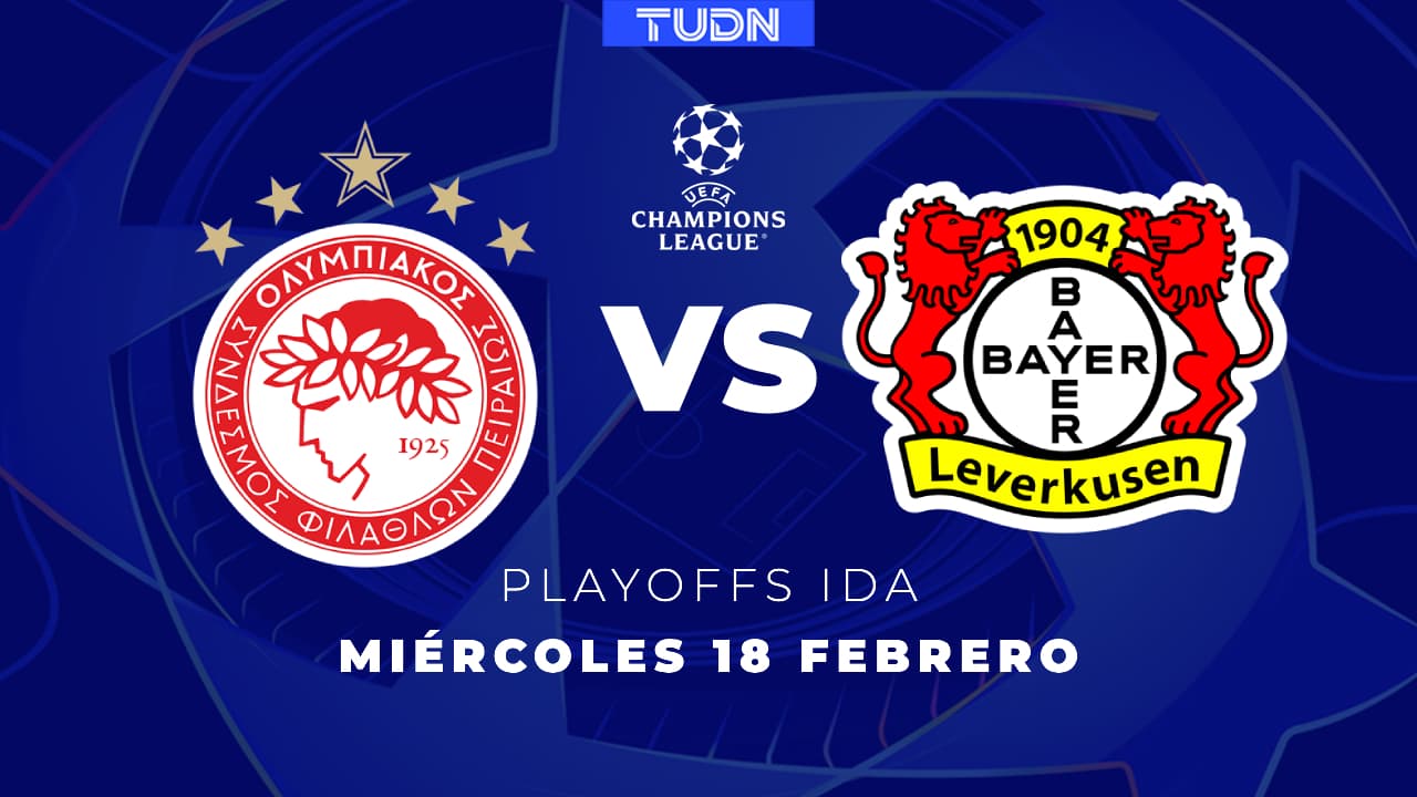 Dónde ver Olympiacos vs. Bayer Leverkusen de la UEFA Champions League en USA y México