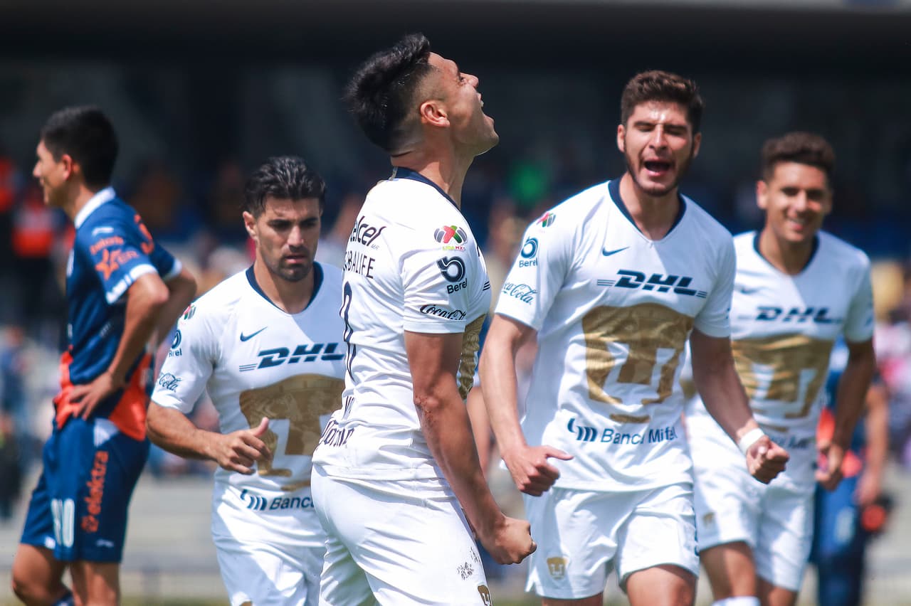 Ese fue el gran momento de confianza, al parecer demasiada, para el local en el estadio Olímpico Universitario.
