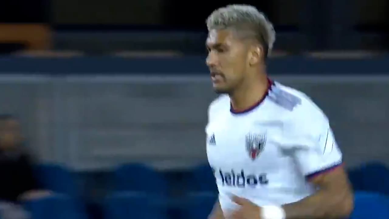 Tony Alfaro descontó para DC United con disparo a quemarropa