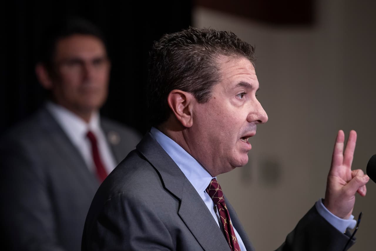 Ron Rivera llega a los Washington Redskins como headcoach para los próximos cinco años.