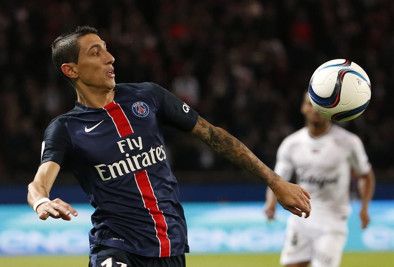 Di María se está adaptando muy rápido al juego del PSG.