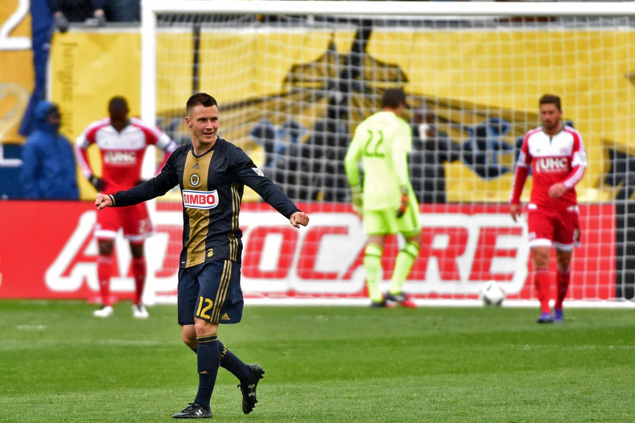 DEF: Keegan Rosenberry (Philadelphia Union) Triunfo por goleada a favor del Union sobre los Revs y los Agudelo, Fagundez,y Bunbury hicieron poco y nada, en gran parte a la labor defensiva de Rosenberry.
