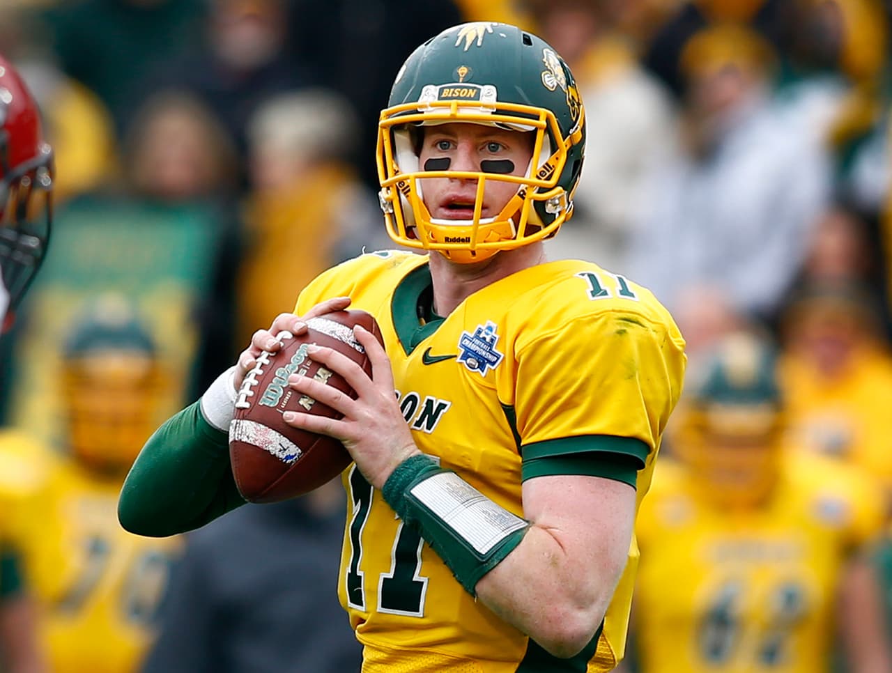 Pick 13 Philadelphia Eagles: QB CARSON WENTZ, North Dakota St.