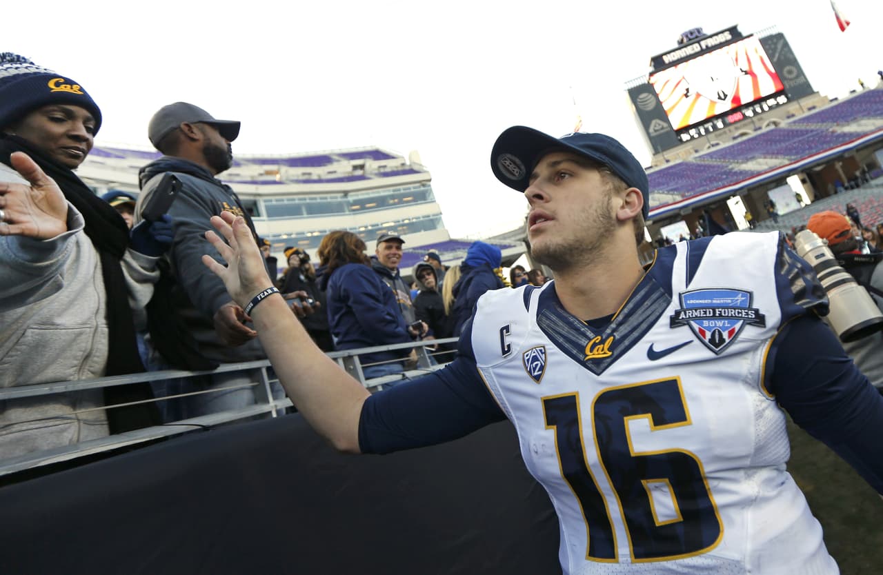 Pick 2 Cleveland Browns: QB JARED GOFF, California