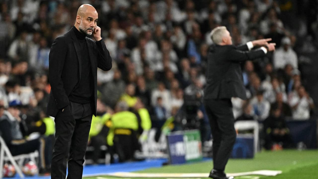 Pep, impresionado con el Bernabéu: “Solo deben mejorar la hierba”