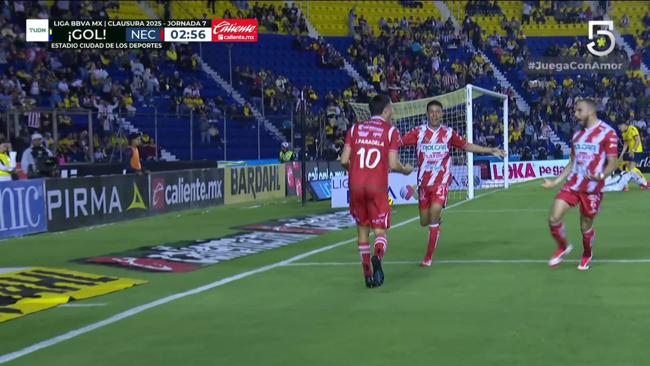 América vs. Necaxa - Resumen del partido