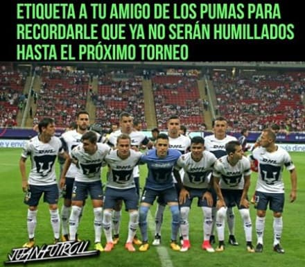 Memes jornada 17 de la Liga MX