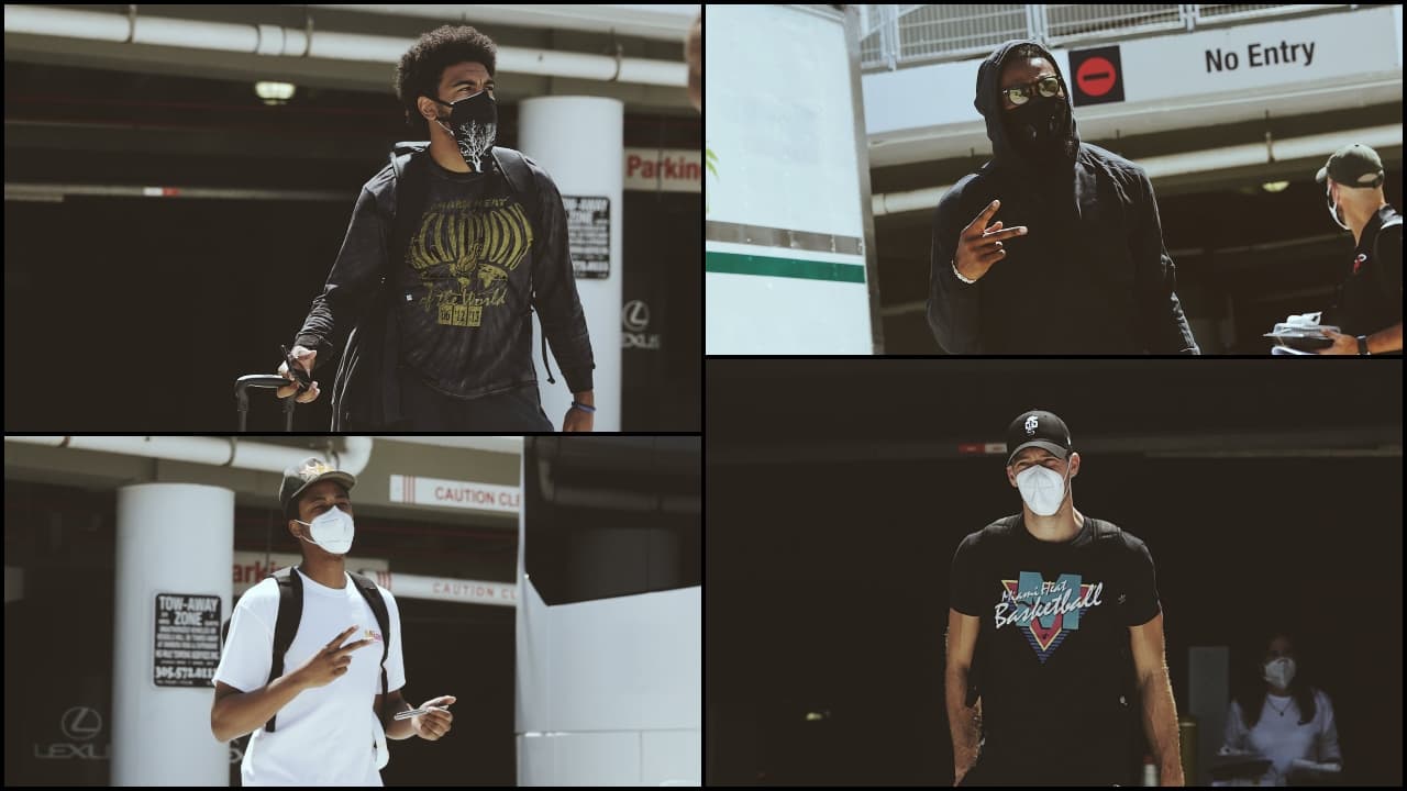 El Miami Heat llegó a Orlando.