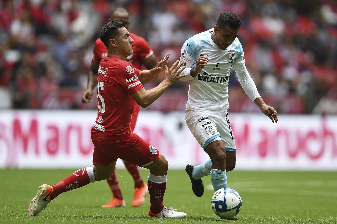 Partido correspondiente a la Jornada 1 del Apertura 2019 en el que el Querétaro se impuso 0-2 al Toluca en el Nemesio Diez.
<br>