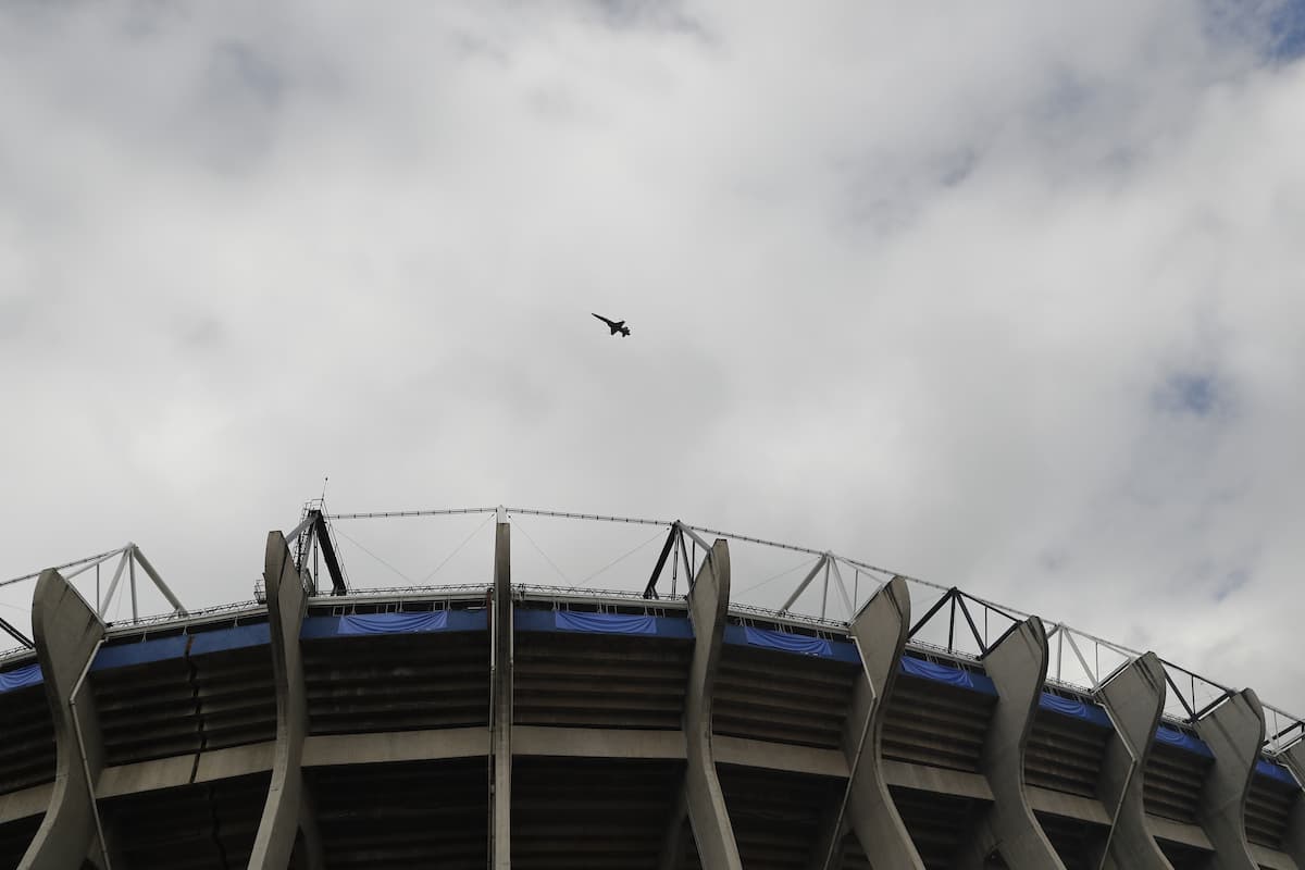 Ya se alistan los últimos detalles para recibir a Houston y Oakland para el histórico partido de este lunes en la Ciudad de México.