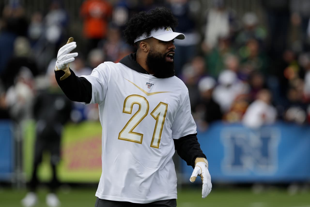 Ezekiel Elliott se muestra escéptico por el inicio de la NFL
