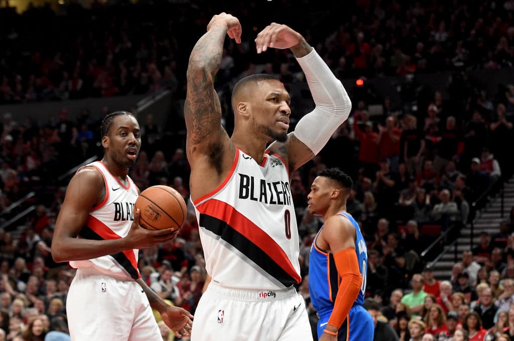 El Juego 2 de este confrontación se llevará a cabo el próximo martes en el MODA Center, la casa de los Trail Blazers.