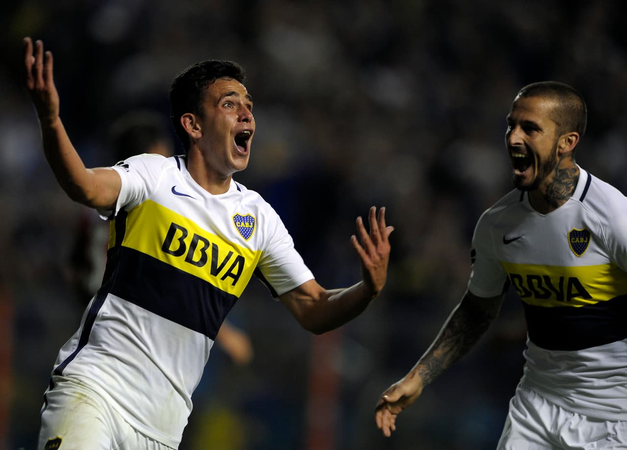 Su gol fue un hermoso remate de volea que fulminó al portero del Arsenal de Sarandí.