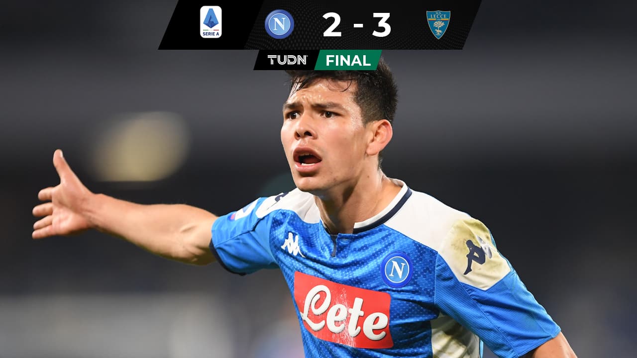 ¡Ni con el Chucky! Napoli cae en casa ante el Lecce