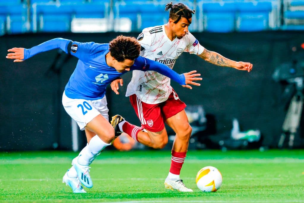 Arsenal goleó de visita al Molde con tantos de Pépé (50’), Nelson (55’) y Balogun (83’). El cuadro inglés lidera el Grupo B con 12 unidades.