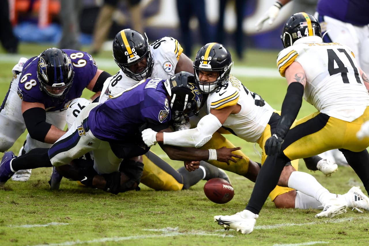 Pittsburgh viene de atrás frente a Baltimore, vencen 28-24 y se mantienen como el único equipo invicto de la campaña.