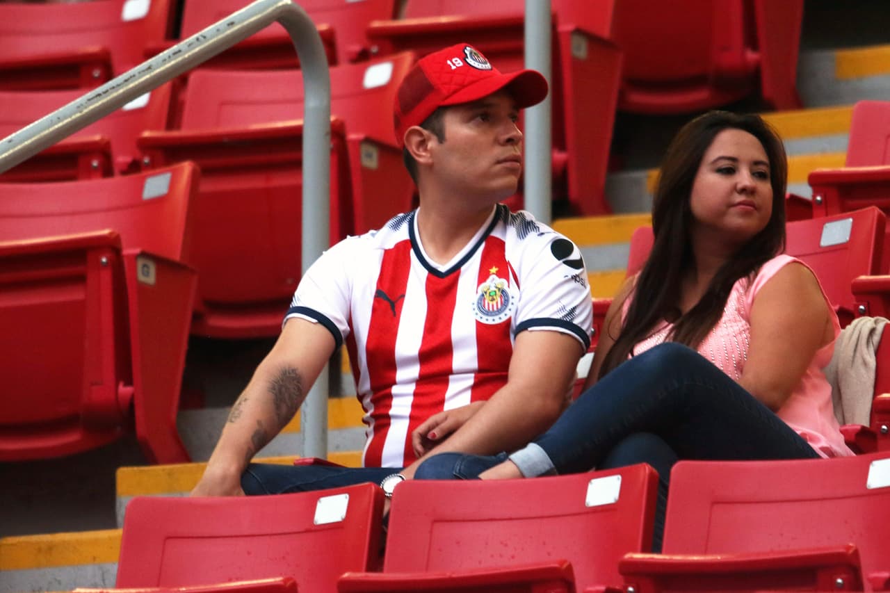 Estadio Chivas: 34,272 espectadores.