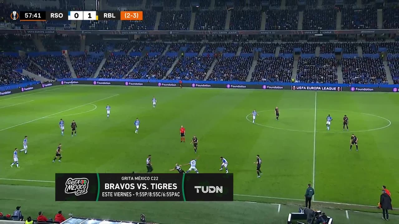 André Silva aumenta 0-2 la ventaja para el RB Leipzig