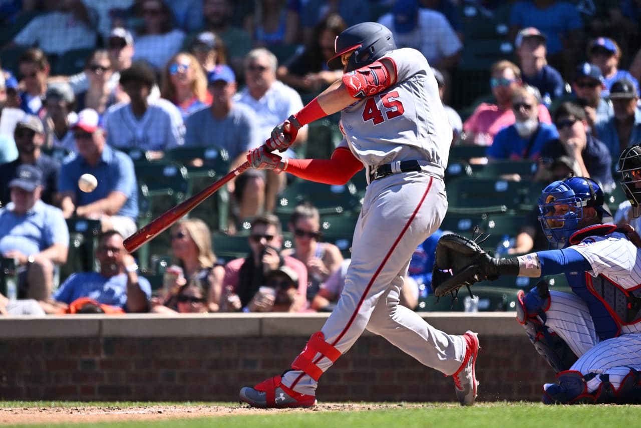 Joey Meneses conecta de jonrón por tercer día consecutivo con los Nats