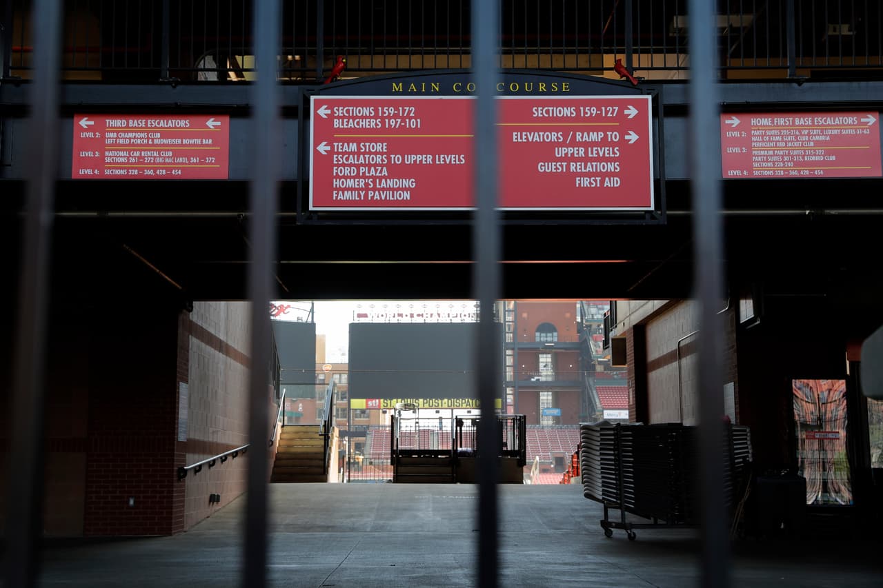 Busch Stadium.