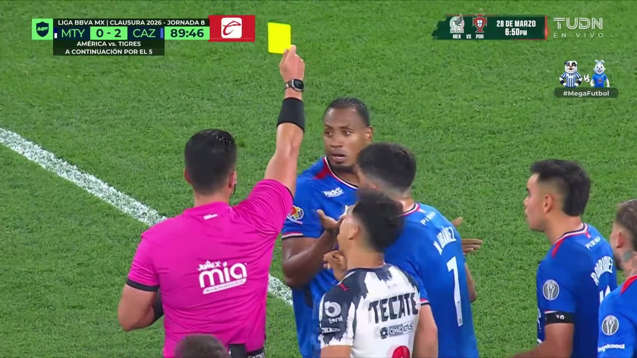 ¡No hay penal! Por esta razón no hay oportunidad para Rayados vs. Cruz Azul