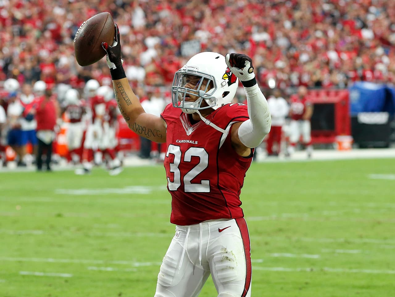 Los Cardinals son el primer equipo desde los Green Bay Packers de 1945 (7 de octubre en el triunfo 57-21 sobre Detroit) en tener dos intercepciones devueltas para touchdowns, un safety y anotar al menos 40 puntos en un juego. (Foto: AP-NFL).