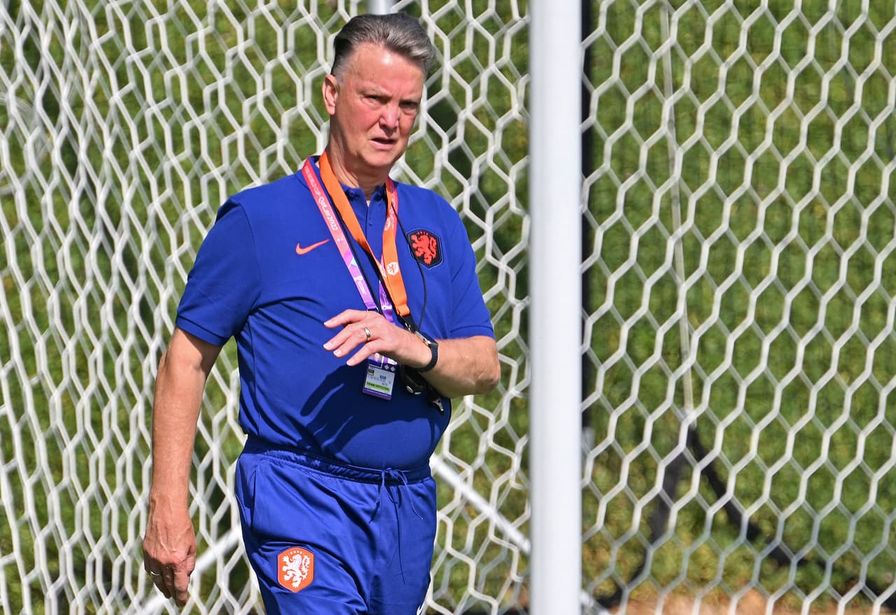Louis van Gaal, técnico de los Países Bajos