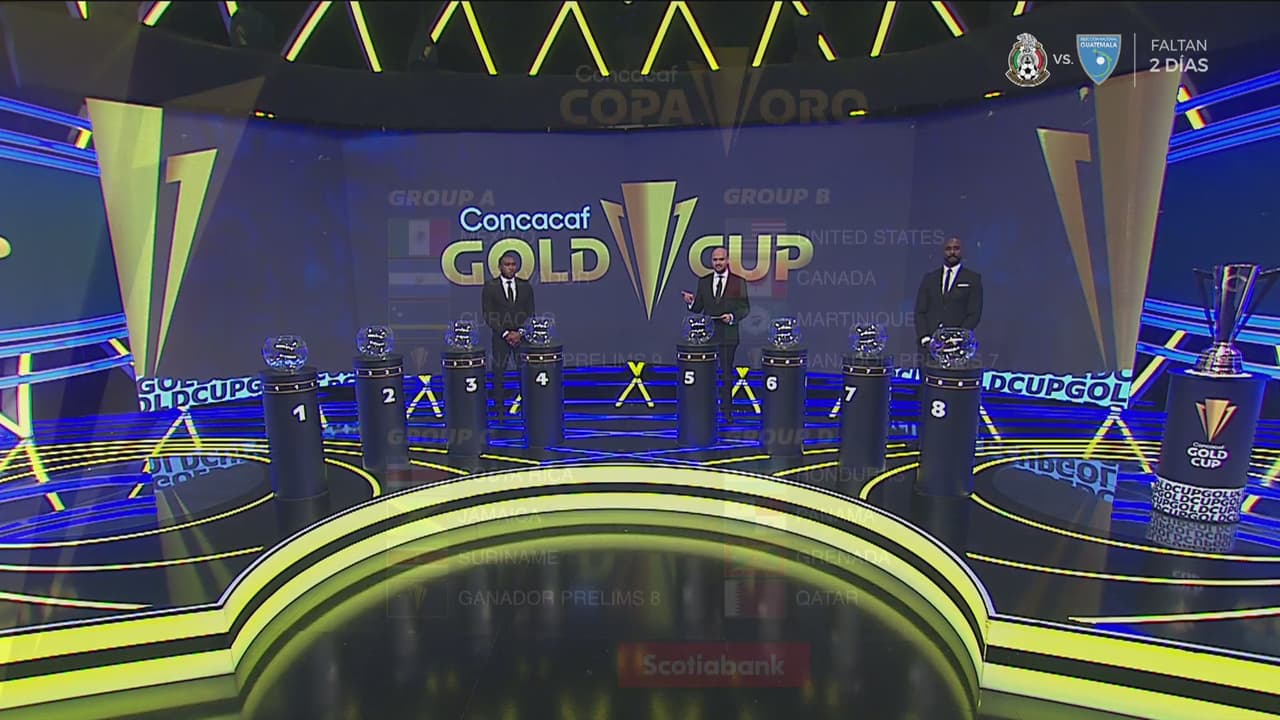 La Copa Oro Concacaf 2021 sorteó su fase de grupos