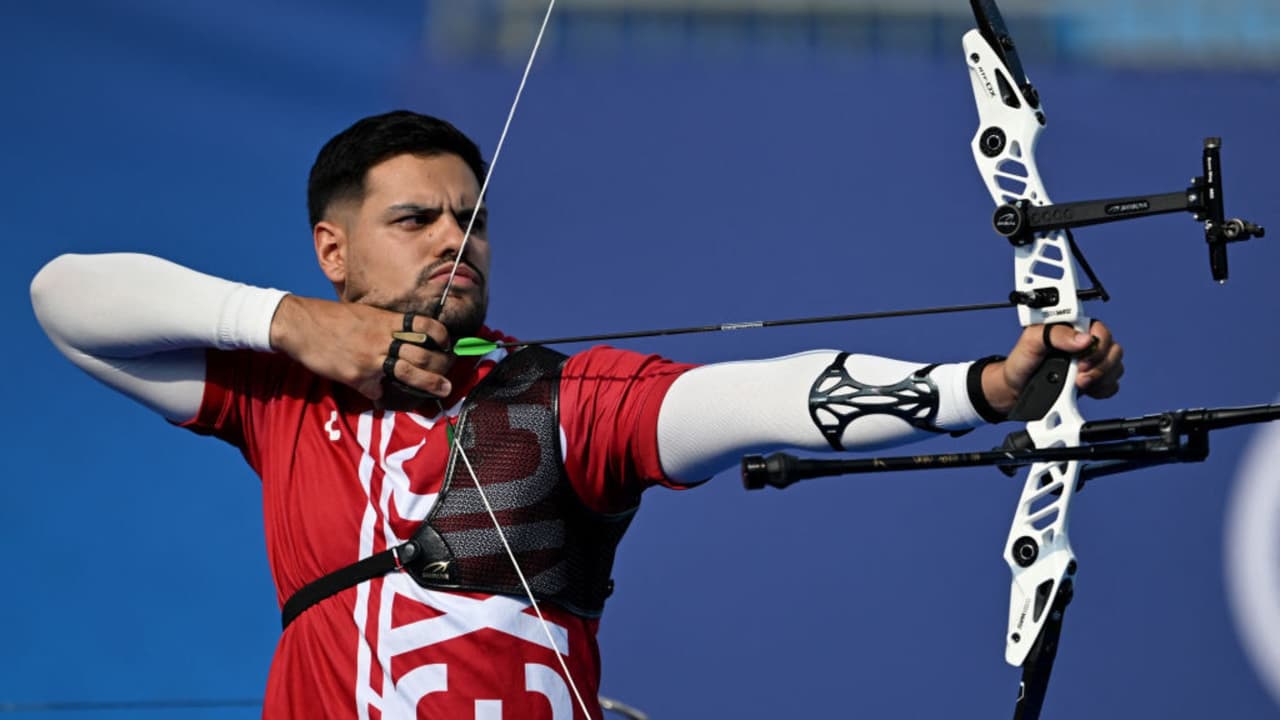 Bruno Martínez, eliminado en primera ronda del tiro con arco de Paris 2024
