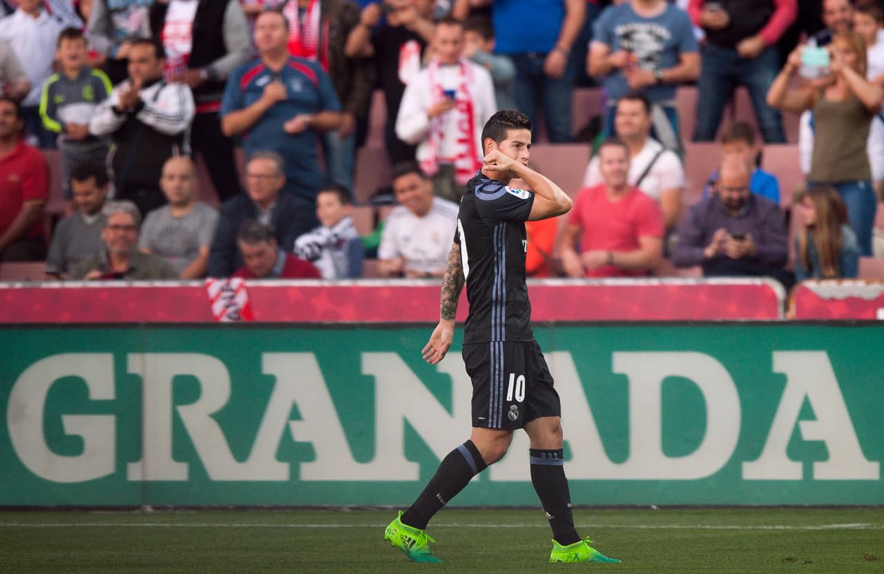 Desde que es jugador 'merengue', Rodriguez ha marcado 36 goles y ha conseguido 39 asistencias.