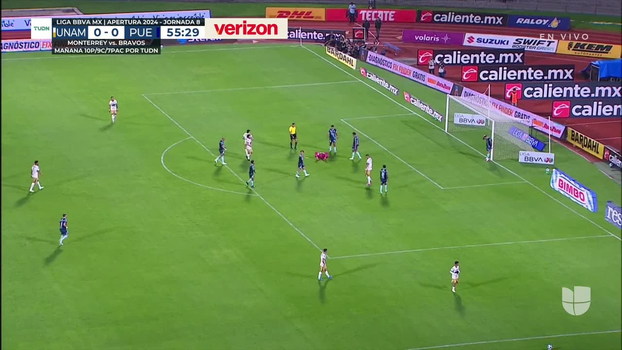 ¡TIRO ATAJADO! disparo por Guillermo Martínez.