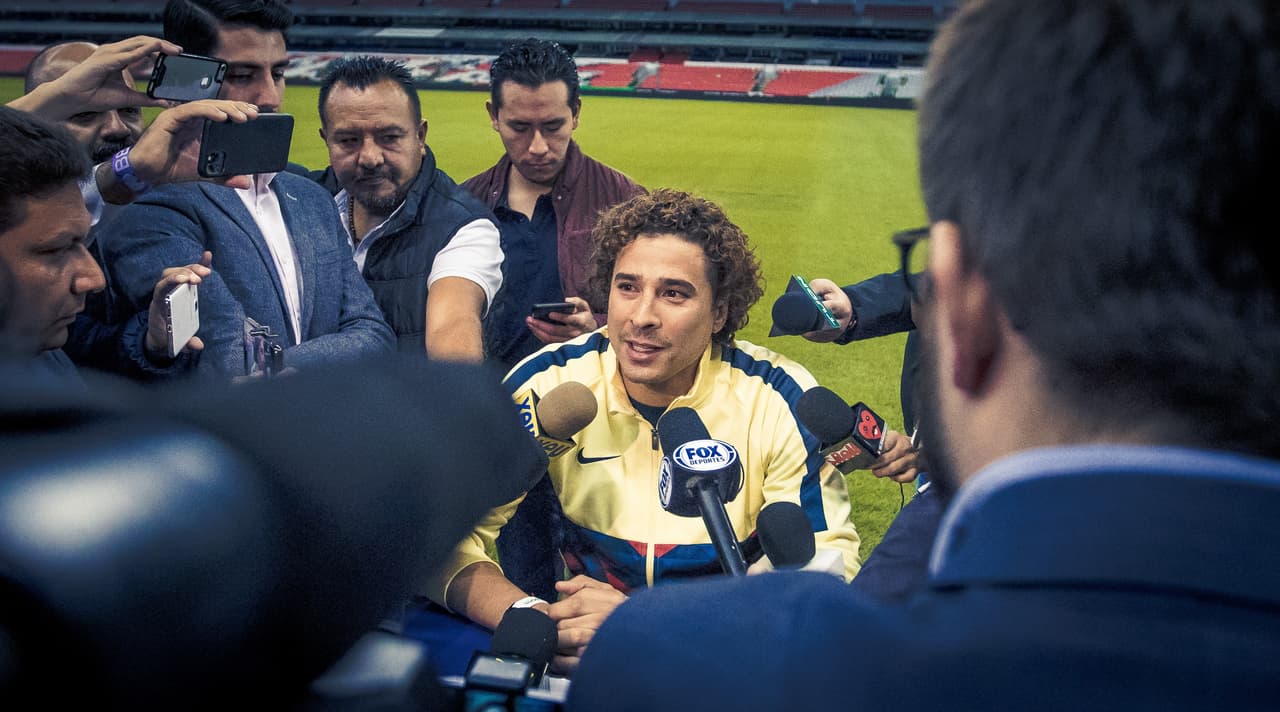 Técnicos y jugadores concedieron entrevistas en un ambiente relajado desde el Estadio Azteca.