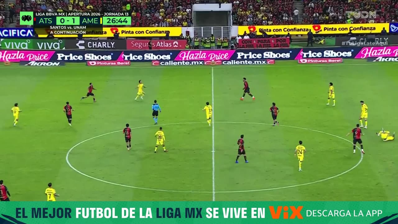¡Es el Real Madrid de México! Jugadón del América y golazo de Chiquito Sánchez