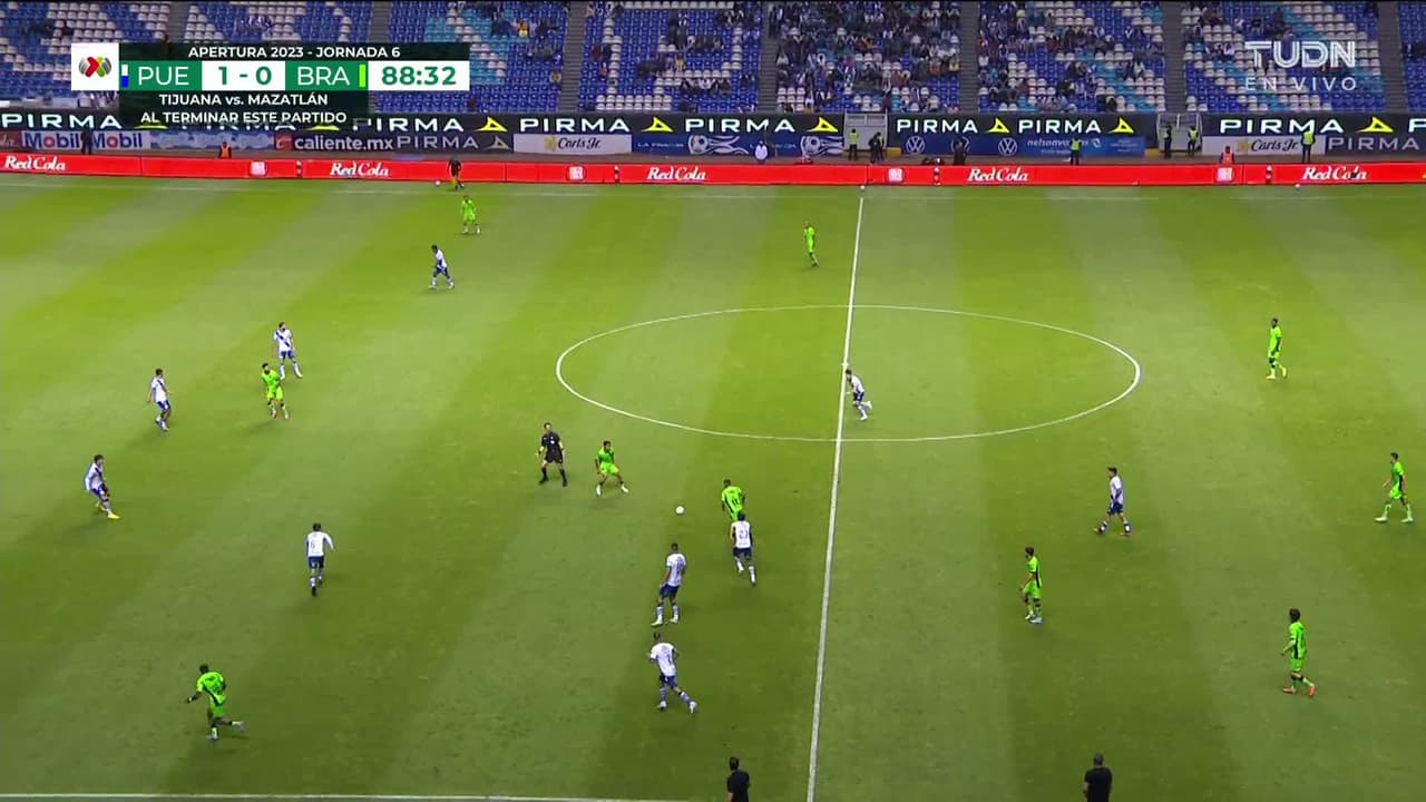 ¡GOL!  anota para FC Juárez. Luis Rodríguez