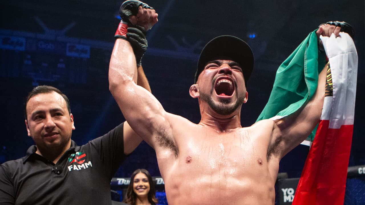 Rafa García mantuvo el cetro de peso ligero de Combate Américas al batir en el duelo a su retador de Lima, Perú, Humberto bandenay.